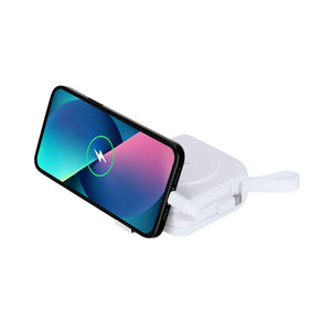 Adattatore Viaggio Multifunzione Joks bianco - personalizzabile con logo