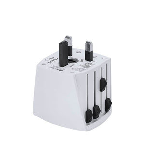 Adattatore Viaggio Universale Skross MUV MICRO bianco - personalizzabile con logo