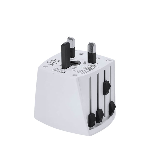 Adattatore Viaggio Universale Skross MUV MICRO bianco - personalizzabile con logo