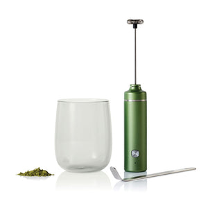 AdHoc Set Matcha Chado verde - personalizzabile con logo