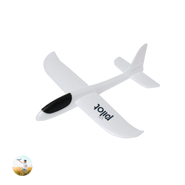 Aereo Giocattolo Tulem bianco - personalizzabile con logo