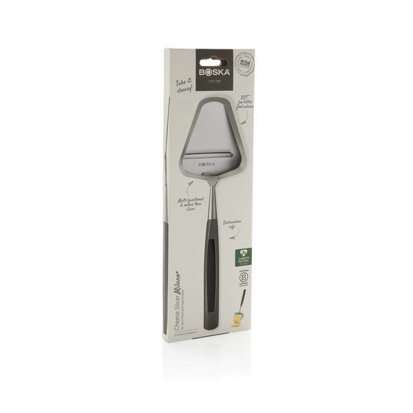 Affetta formaggio BOSKA Milano+ color argento - personalizzabile con logo
