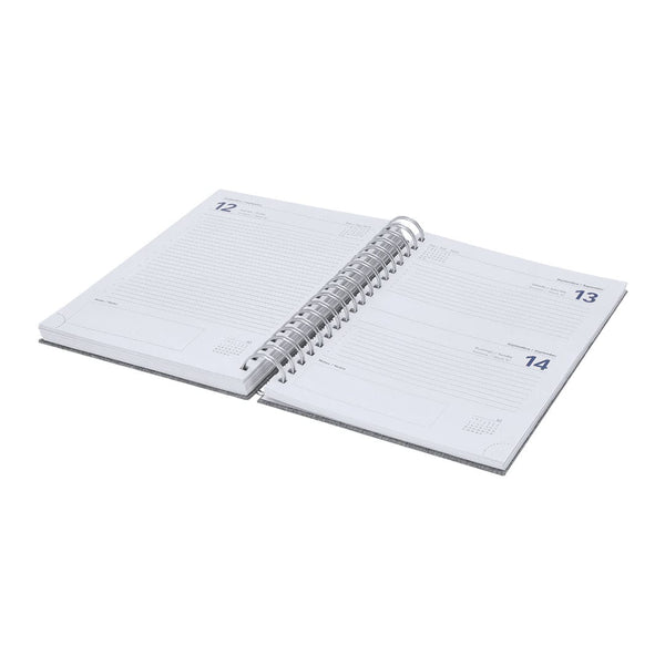 Agenda Berkel grigio - personalizzabile con logo