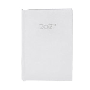 Agenda Canek bianco - personalizzabile con logo