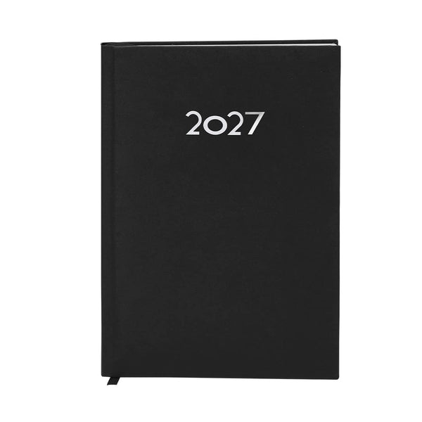 Agenda Canek nero - personalizzabile con logo