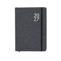 Agenda Florian nero - personalizzabile con logo