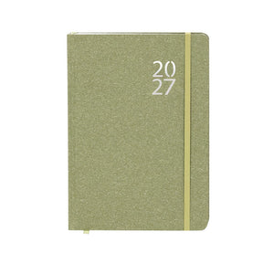 Agenda Florian verde - personalizzabile con logo