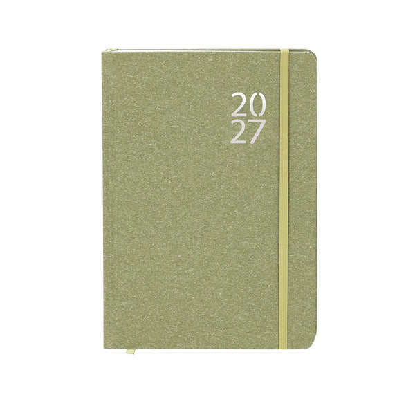 Agenda Florian verde - personalizzabile con logo