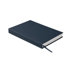 Agenda giornaliera perpetua A5 blu navy - personalizzabile con logo