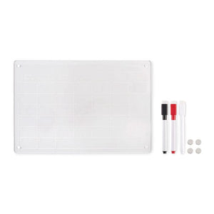 Agenda magnetica in acrilico Trasparente - personalizzabile con logo