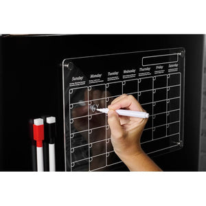 Agenda magnetica in acrilico Trasparente - personalizzabile con logo