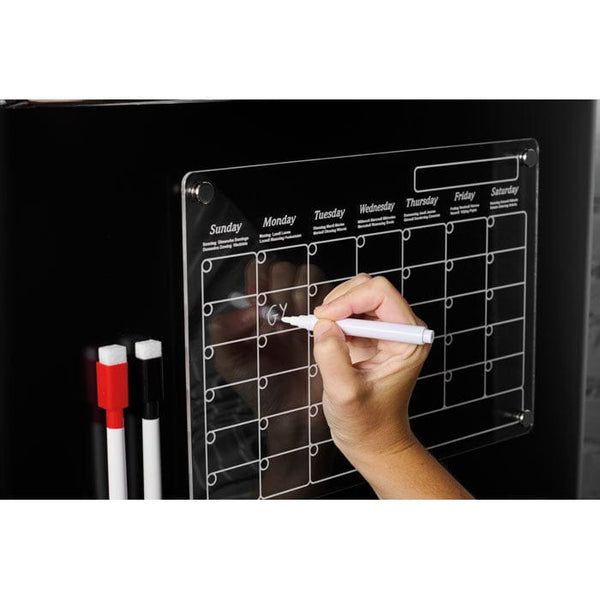 Agenda magnetica in acrilico Trasparente - personalizzabile con logo