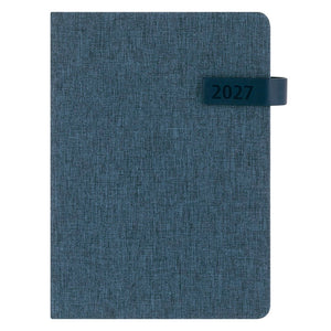 Agenda Mylok blu navy - personalizzabile con logo