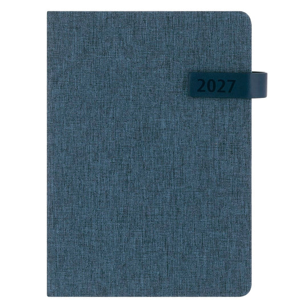 Agenda Mylok blu navy - personalizzabile con logo