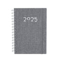 Agenda Sinclex grigio - personalizzabile con logo