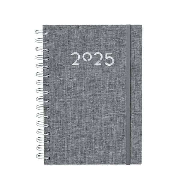 Agenda Sinclex grigio - personalizzabile con logo