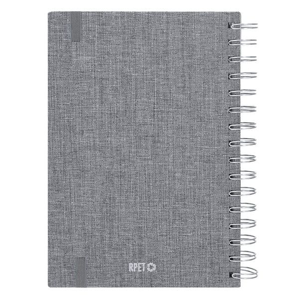 Agenda Sinclex grigio - personalizzabile con logo