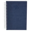 Agenda Wayrux blu navy - personalizzabile con logo