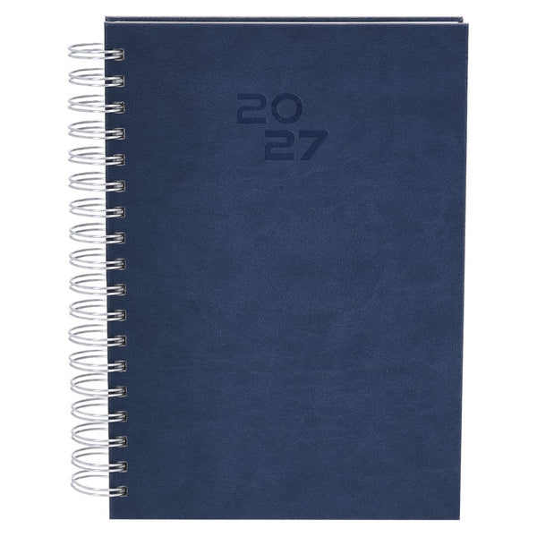 Agenda Wayrux blu navy - personalizzabile con logo