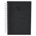 Agenda Wayrux nero - personalizzabile con logo