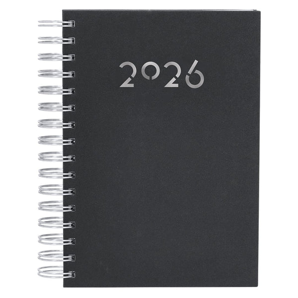 Agenda Witrex nero - personalizzabile con logo