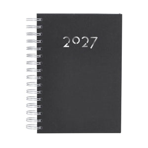 Agenda Witrex nero - personalizzabile con logo