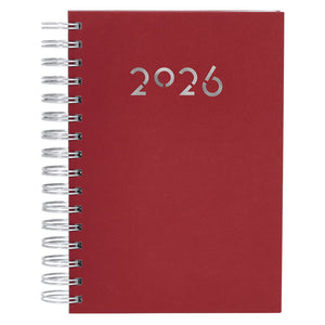 Agenda Witrex rosso - personalizzabile con logo