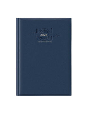 Agende personalizzate made in Italy FSC Agenda ristoranti 21x29.7 / blu - personalizzabile con logo