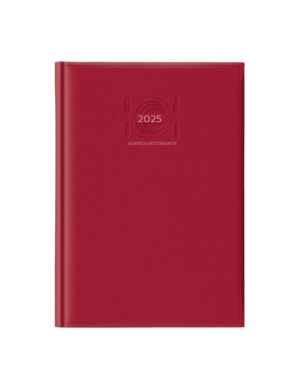 Agende personalizzate made in Italy FSC Agenda ristoranti 21x29.7 / bordeaux - personalizzabile con logo