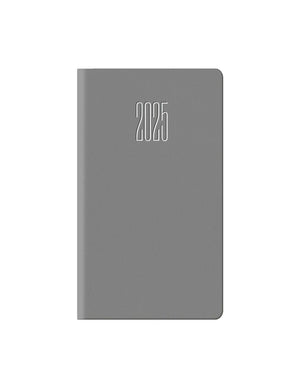 Agende personalizzate made in Italy FSC Bigiornaliera tascabile 7x10 / grigio - personalizzabile con logo