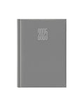 Agende personalizzate made in Italy FSC Giornaliera 11x16.5 / grigio - personalizzabile con logo