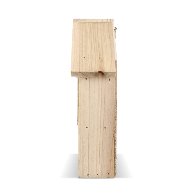 Albergo per insetti realizzato in legno FSC natural - personalizzabile con logo