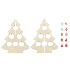 Albero di Natale in legno natural - personalizzabile con logo