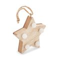 Albero in legno con luci natural - personalizzabile con logo