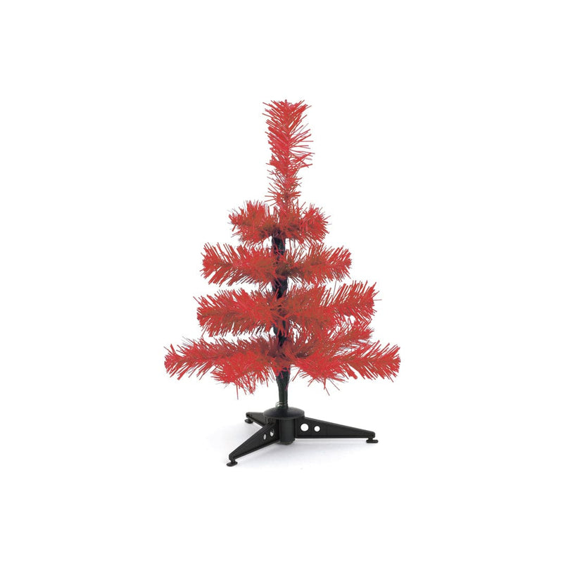 Albero Natale Pines rosso - personalizzabile con logo