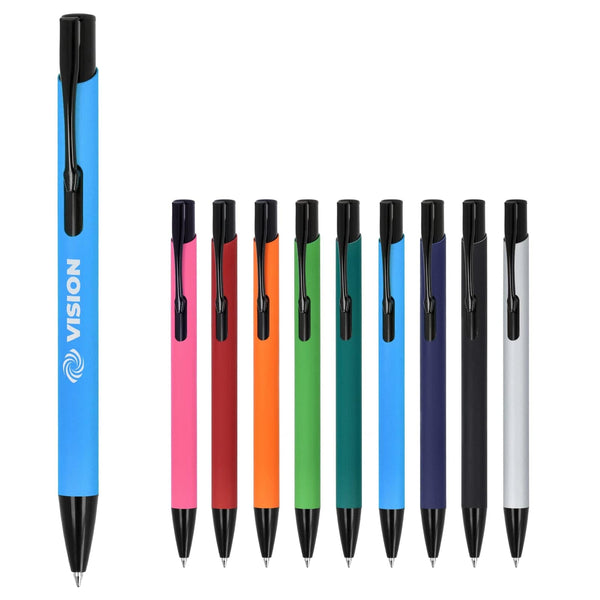 Alicante soft touch R-AL inchiostro nero - personalizzabile con logo