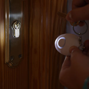 Allarme Personale Lyra bianco - personalizzabile con logo