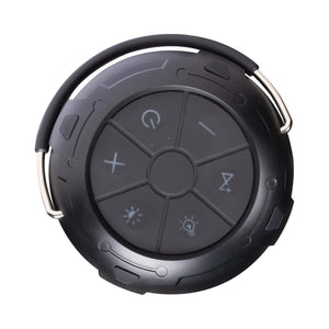 Altoparlante Bluetooth Aqiila Soundbird B10 con luce e powerbank Nero - personalizzabile con logo