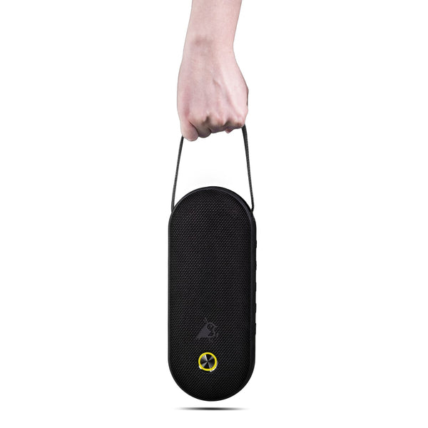 Altoparlante Bluetooth Aqiila Soundbird CM da 30 W con luci RGB Nero - personalizzabile con logo
