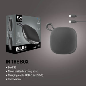 Altoparlante Bluetooth impermeabile Fresh n Rebel Bold S3 - personalizzabile con logo