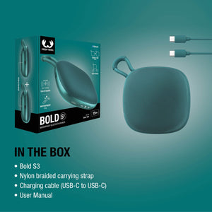 Altoparlante Bluetooth impermeabile Fresh n Rebel Bold S3 - personalizzabile con logo