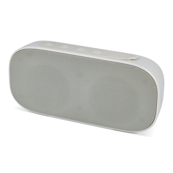 Altoparlante Bluetooth impermeabile medio 5W R-ABS Grigio - personalizzabile con logo
