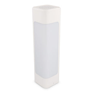 Altoparlante per il rumore bianco Xoopar Aura in plastica riciclata Bianco - personalizzabile con logo