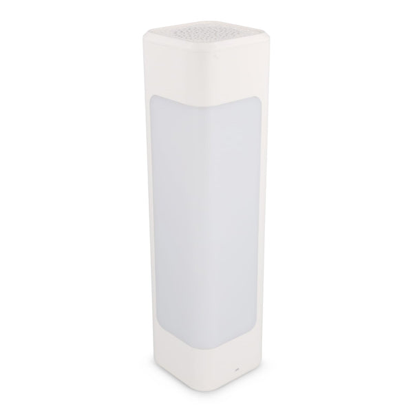 Altoparlante per il rumore bianco Xoopar Aura in plastica riciclata Bianco - personalizzabile con logo