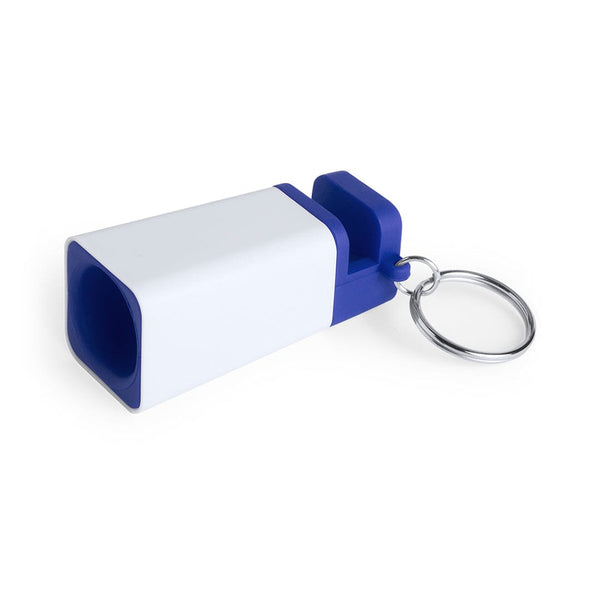 Altoparlante Portachiavi Holys blu - personalizzabile con logo