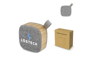 Altoparlante wireless Bamboo 5W natural - personalizzabile con logo