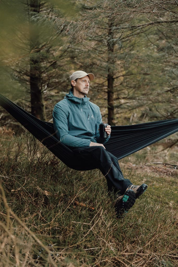 Amaca outdoor Nordic Drift Trail GRS nero - personalizzabile con logo