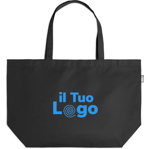 Ampia shopper in RPET - personalizzabile con logo