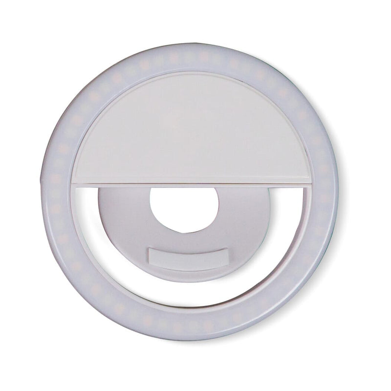 Anello da luce/luce per selfie Bianco - personalizzabile con logo