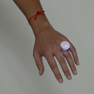 Anello Tayter bianco - personalizzabile con logo